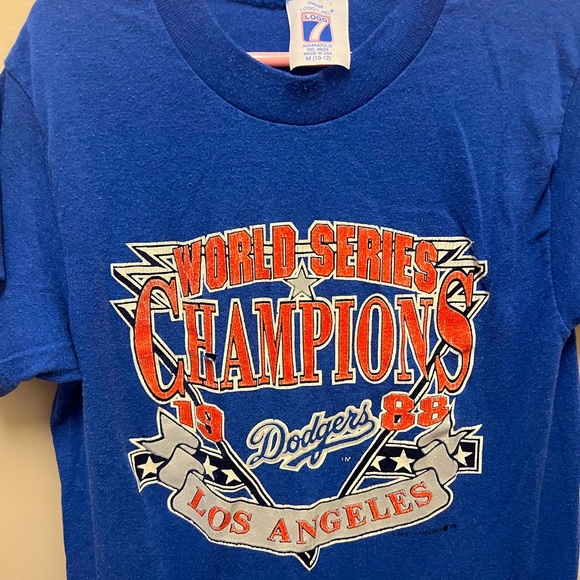 VINTAGE MLB LOS ANGELES DODGERS WORLD SERIES